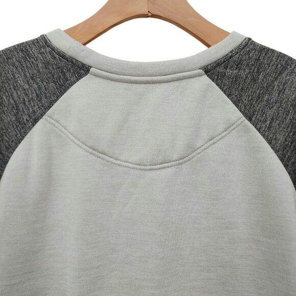 Burton Sweatshirt Mens Large Gray Fleece Warm Dryride Pullover Snowboarding - Picture 7 of 12